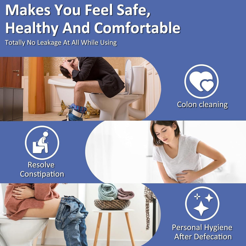 PropoDusche compact travel friendly design supports discreet personal hygiene.