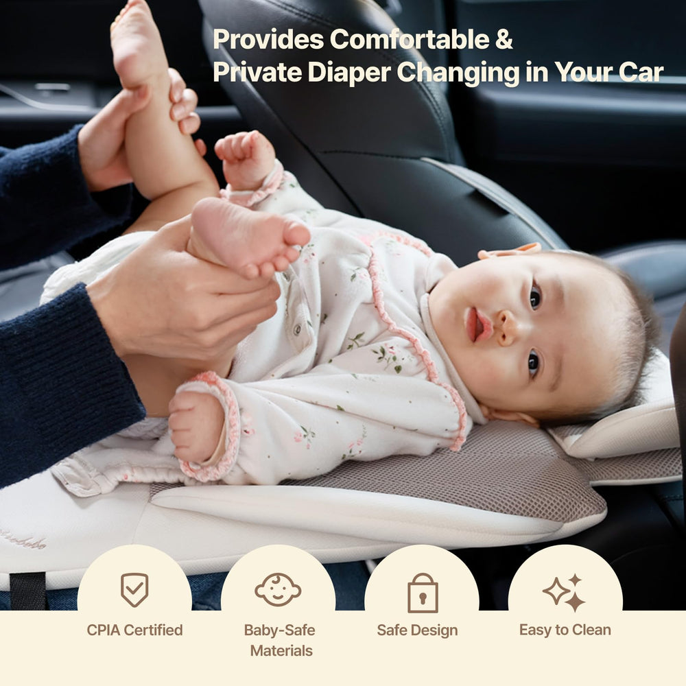 Proprebebe PPBB travel changing pad compact design for easy car storage.