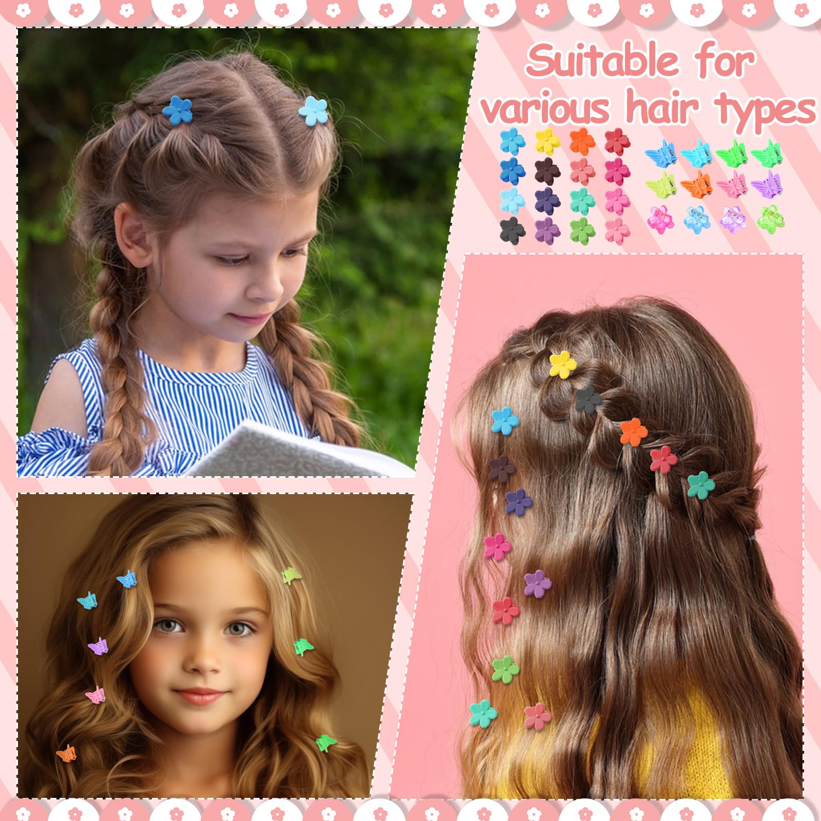 ProSuites baby girls wearing clips - cute accessory for everyday outfits.