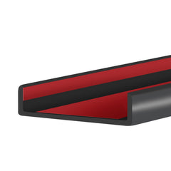 Protalwell edge trim 20ft black for durable wood edge protection.