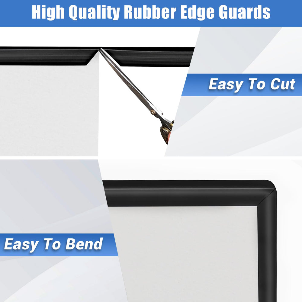 Protalwell easy-cut edge trim bends around tight corners.