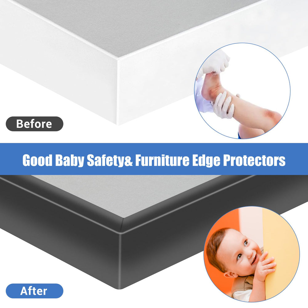 Protalwell edge banding shields shelves from burrs and chips.