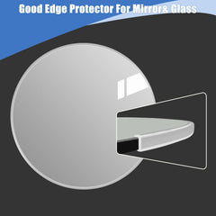 Protalwell edge trim installed on sheet metal for safer edges.