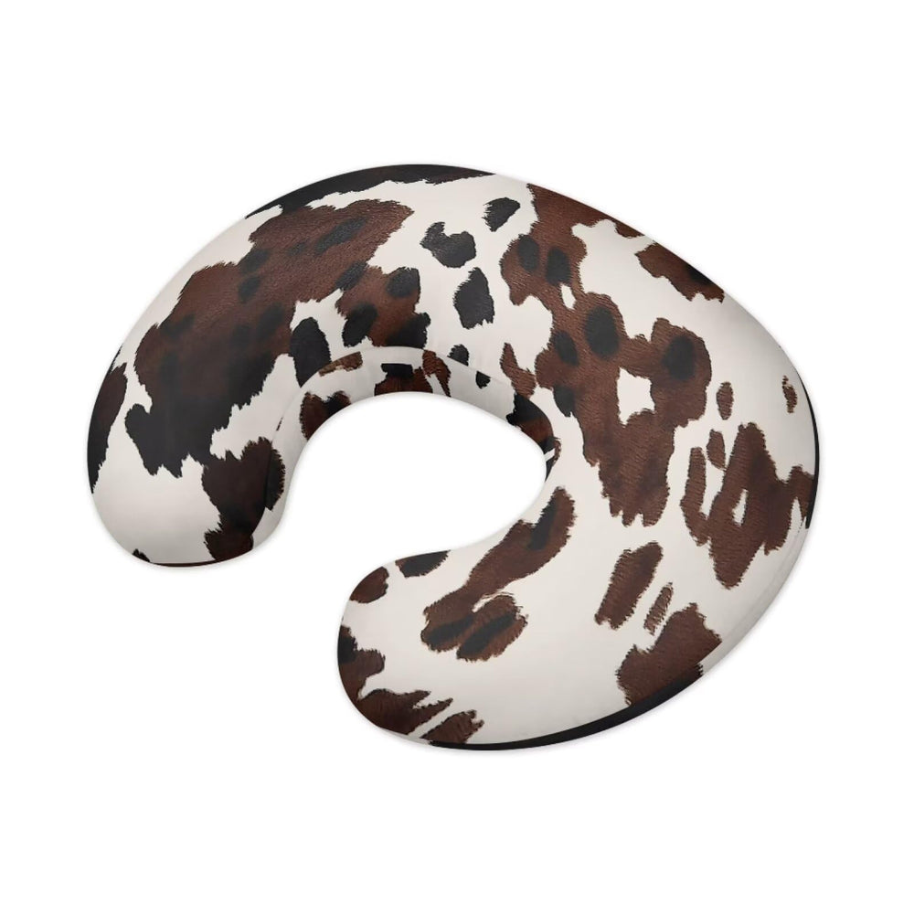 Psesaysky cow pillow cover with soft fabric for baby comfort