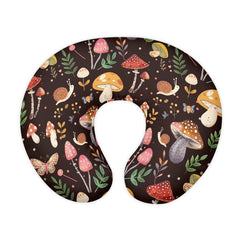 Psesaysky cute mushroom nursing pillow cover with a cozy feeding-friendly pattern.