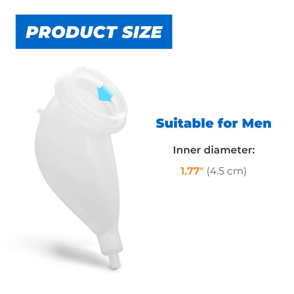 PSNOOK silicone collector offers flexible, durable use with smooth body movement.