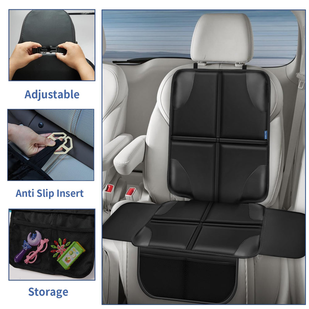 Psumuabrre protector features durable 600D fabric and reinforced corners.