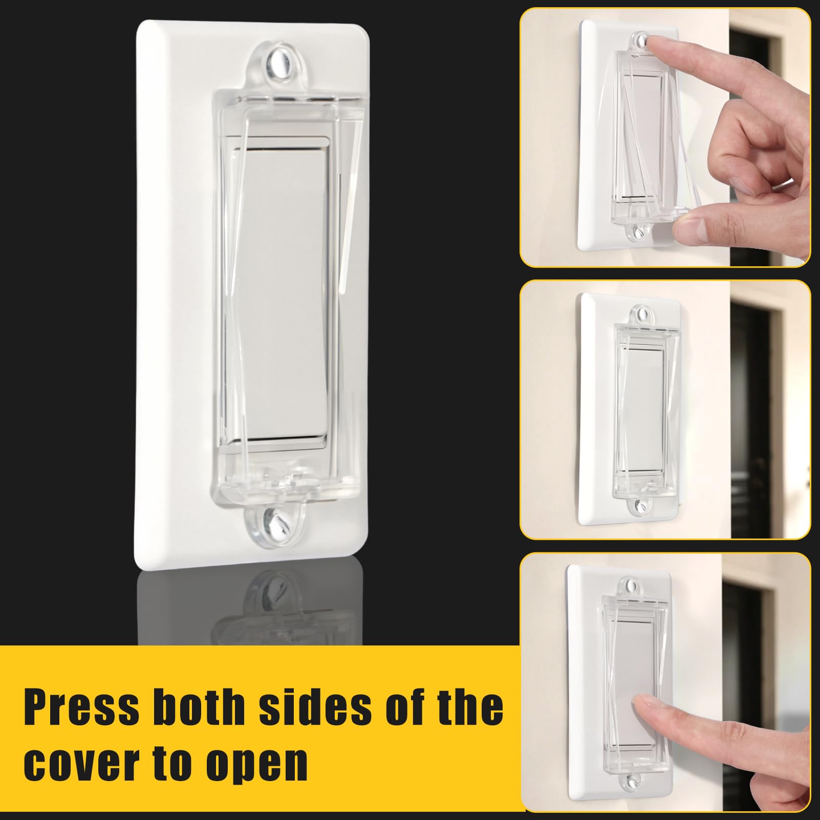 PSZEZNZ rocker switch protection keeps high-use controls accessible for adults