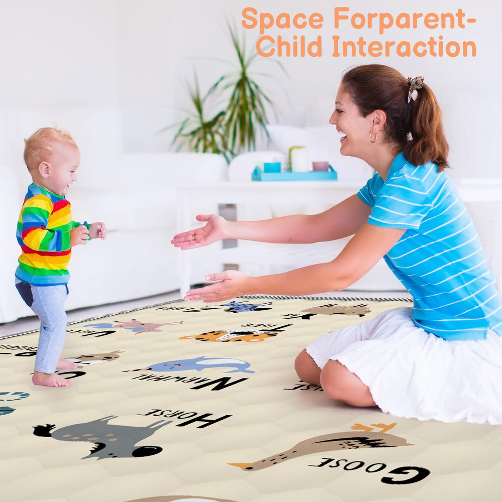 Ptcide Baby Play Mat suits playrooms, living rooms, and nurseries.