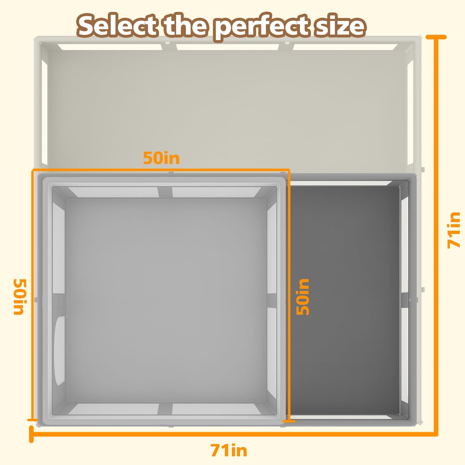 PTCIDE detachable washable cover demonstrates easy cleanup after messes.