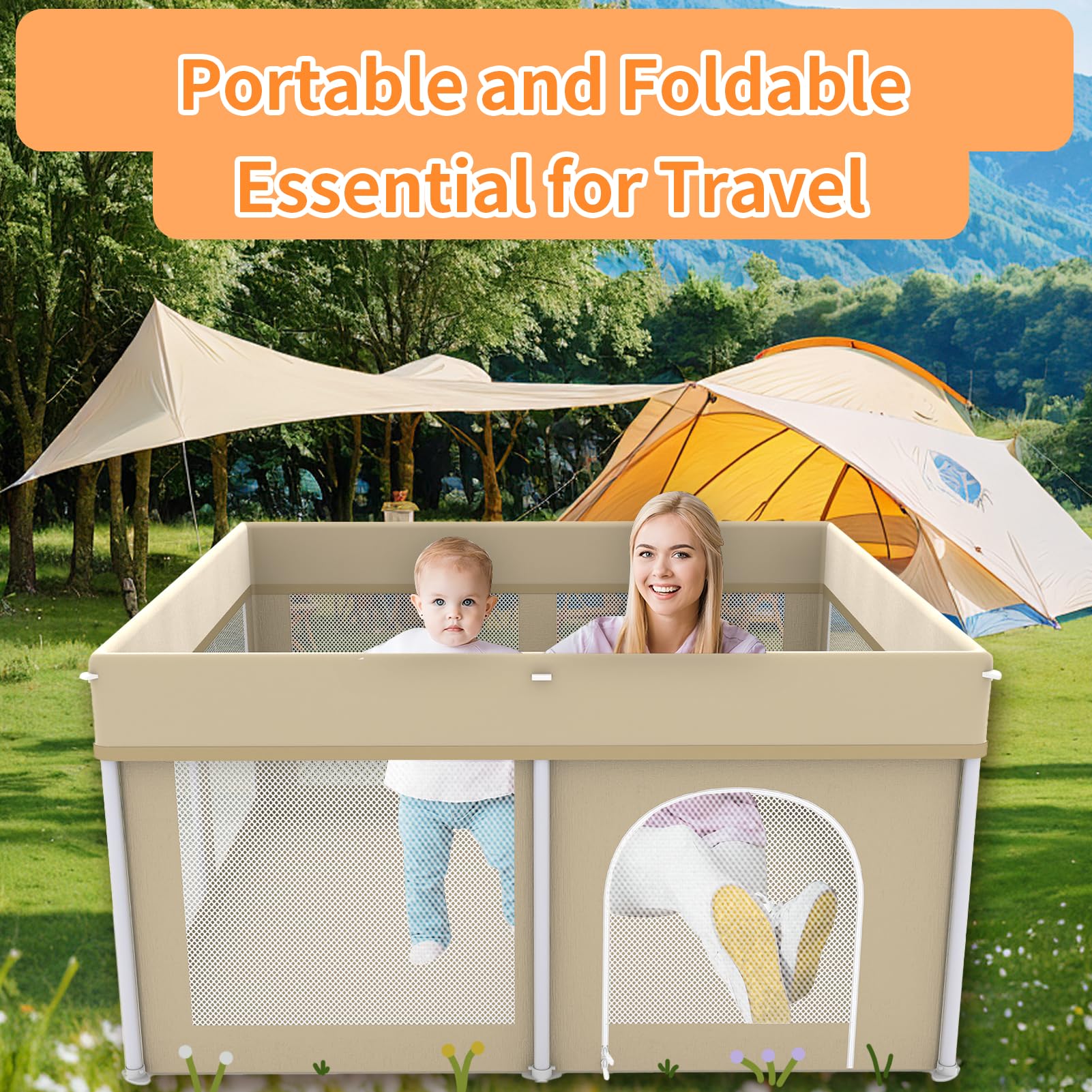 Ptcide foldable storage option for convenient packing and travel