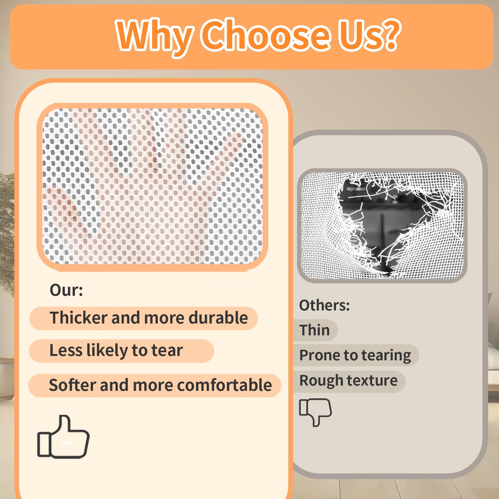 Ptcide playpen with soft breathable mesh for comfortable baby play safety