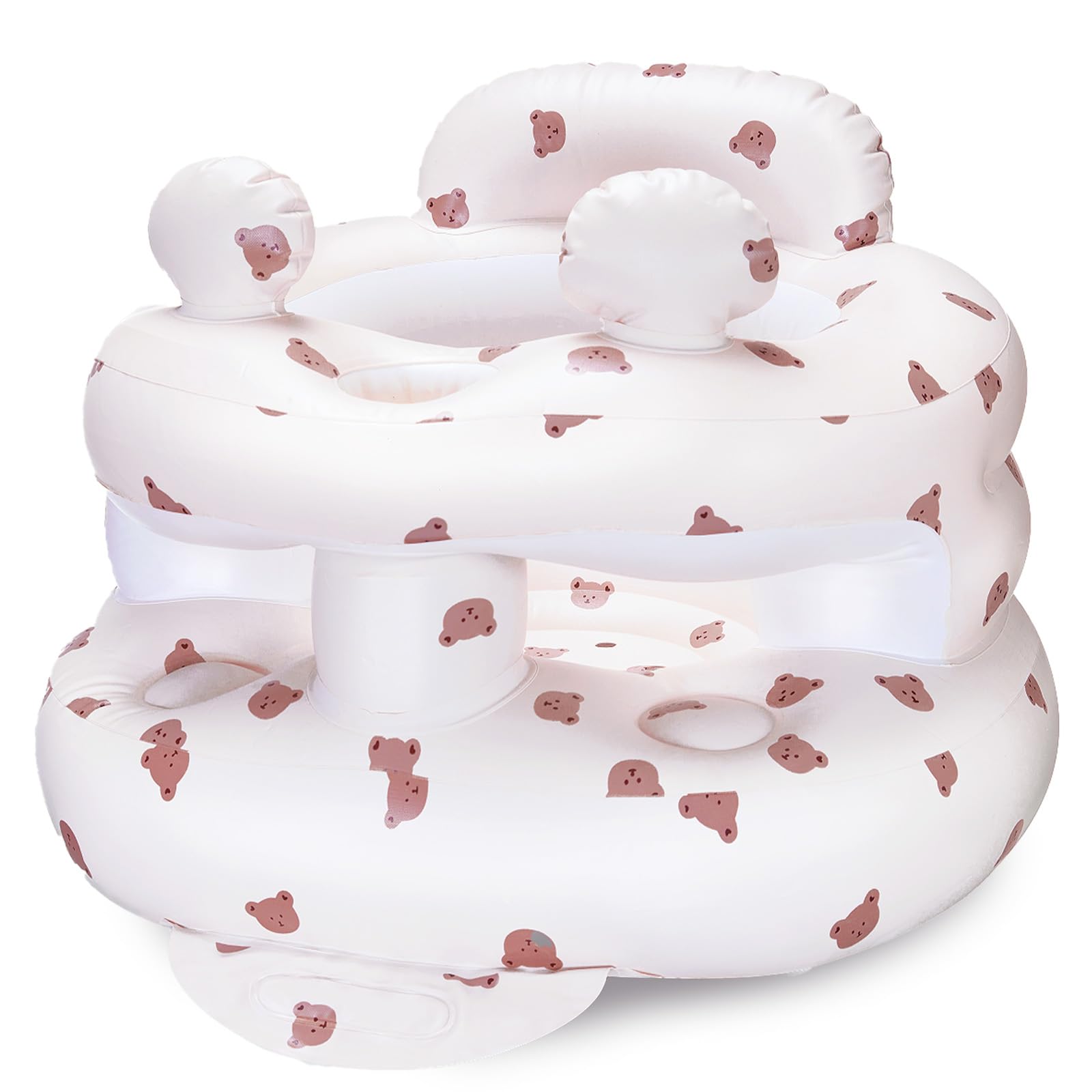 ptlruzk Ear-Bear squeaky sound engages baby during playtime and learning.