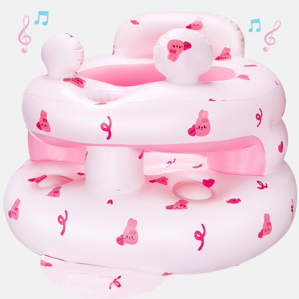 PTLRUZK inflatable baby seat pink bunny warranty and support from PTLRUZK team