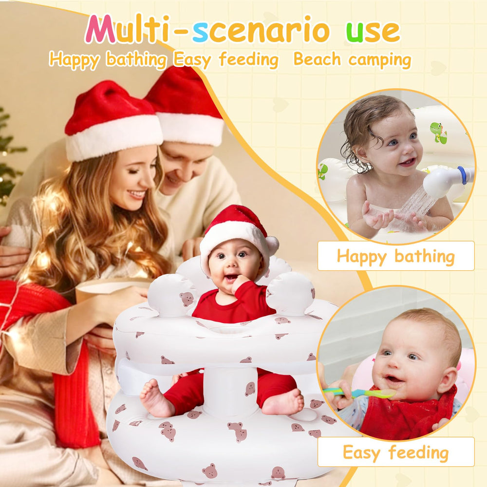 ptlruzk Compact, travel-friendly design fits in diaper bag.