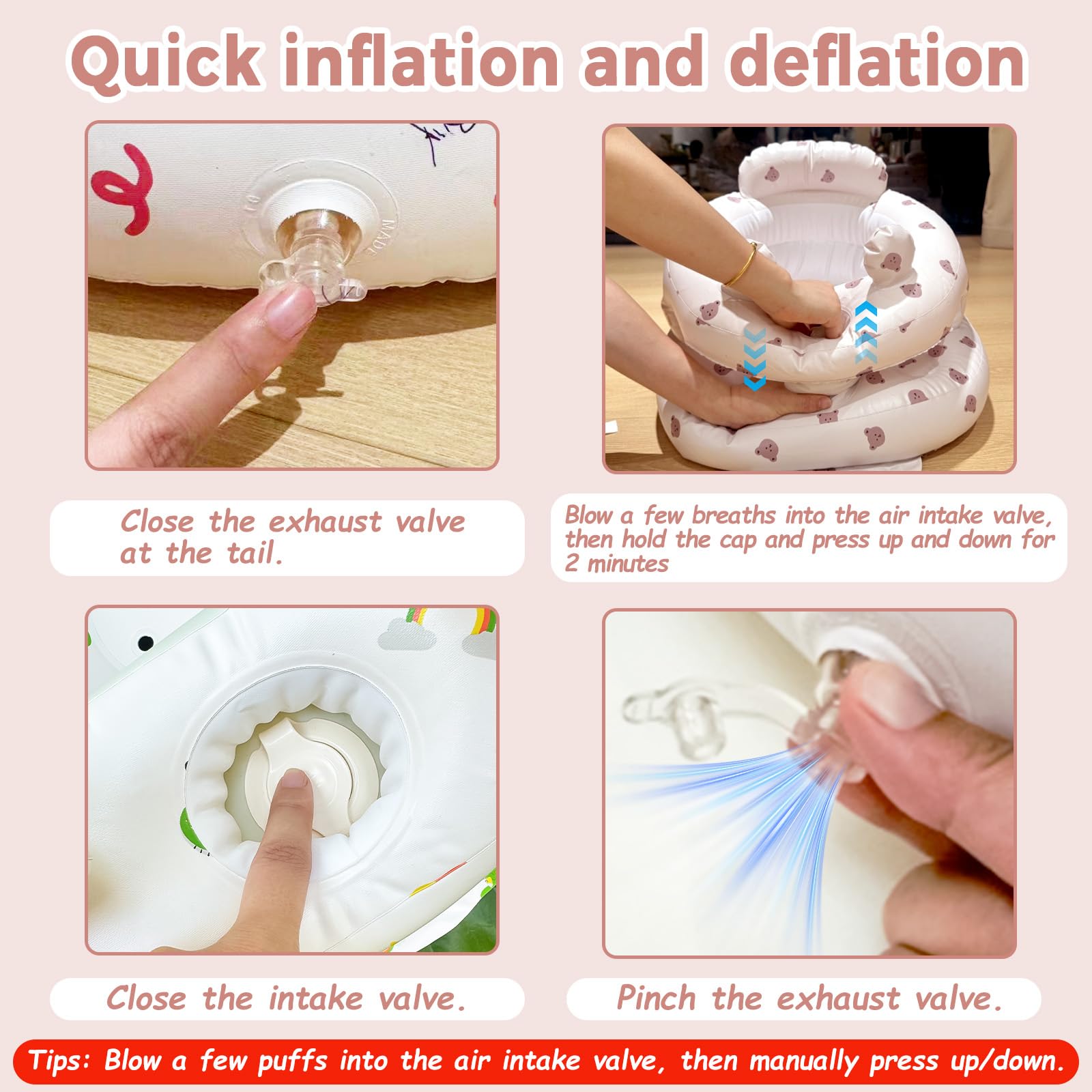 ptlruzk Waterproof fabric is easy to clean after messy moments.