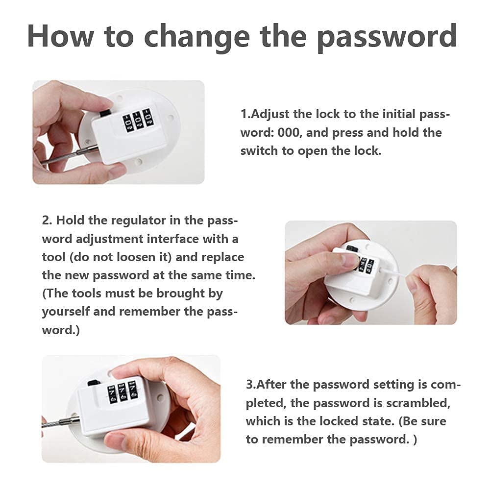 PTMYXIN A Pack Refrigerator Lock packaging shows 9-piece set.