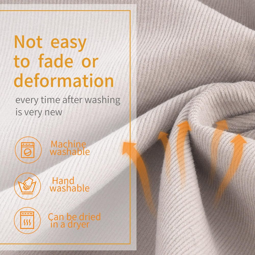 Pucmaoci machine-washable cover retaining shape after washing