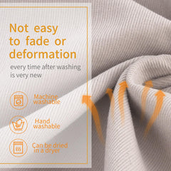Pucmaoci machine-washable cover retaining shape after washing