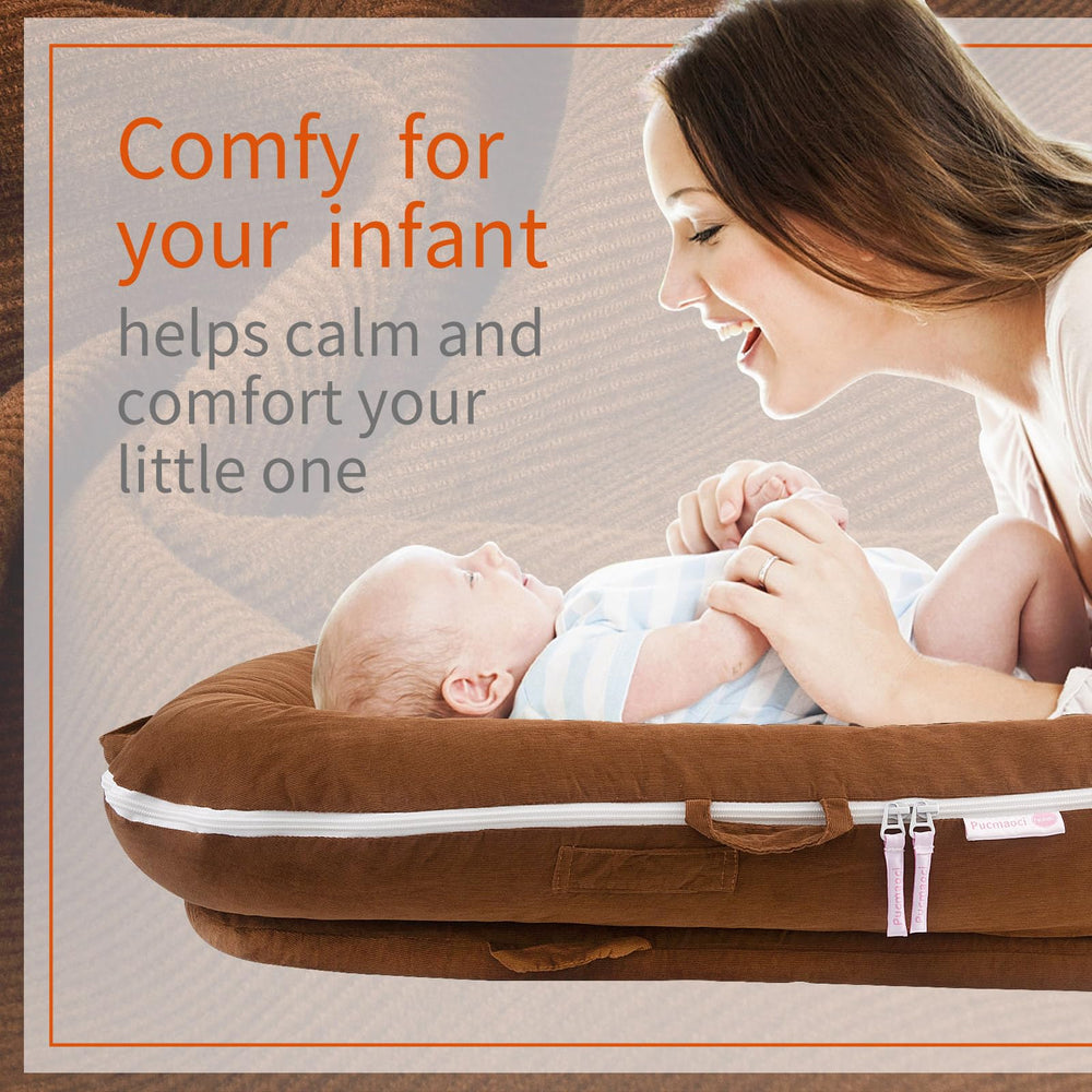 Pucmaoci skin-friendly cotton material, hypoallergenic protection for sensitive baby skin.