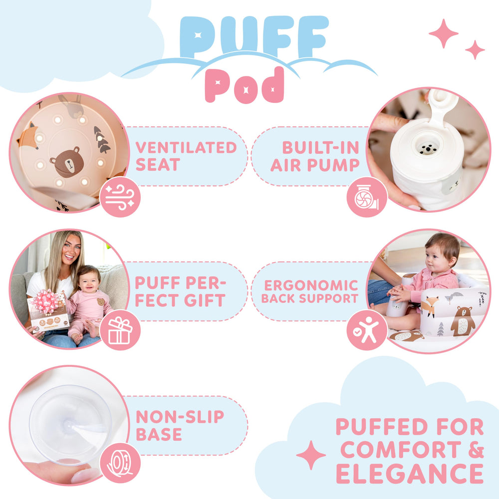 Puff Pod perfect baby shower gift combining style and practicality
