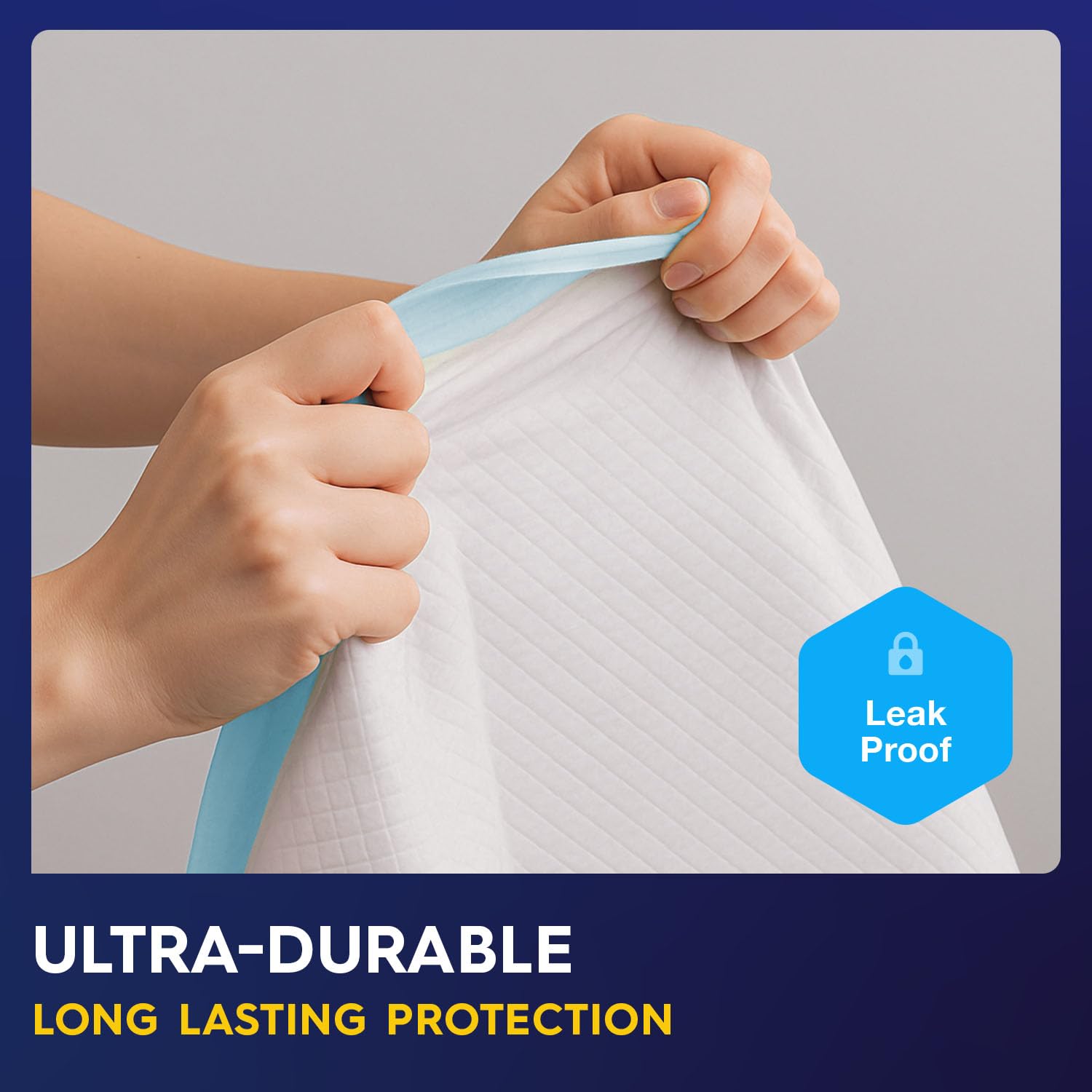 Pulp XXXL breathable hypoallergenic top layer safeguards sensitive skin.