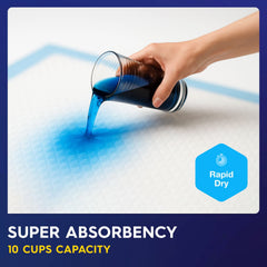 Pulp XXXL multi-layer core delivers strong absorption and quick moisture capture.