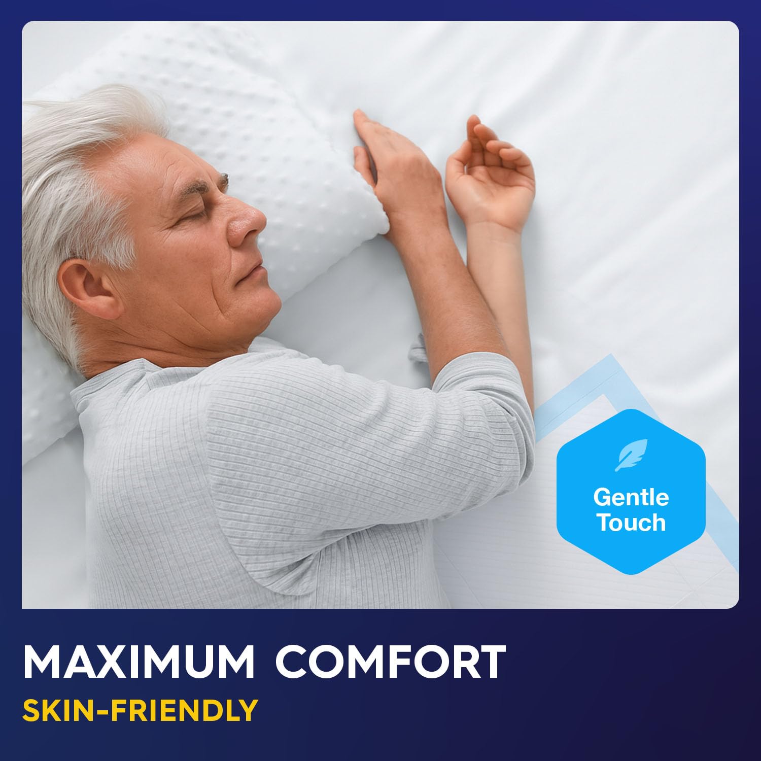 Pulp XXXL quilted top surface provides a soft, cushioned feel.