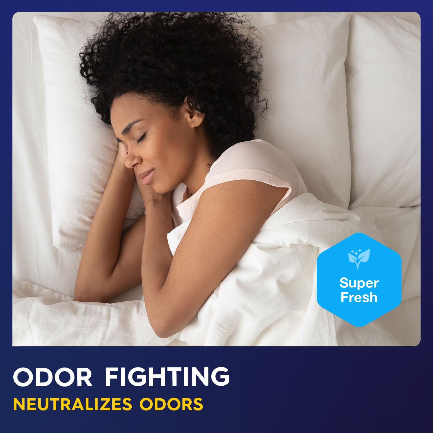Pulp XXXL surface protection during diaper changes and bedwetting care.