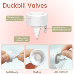 PUMPMOM-US connector aligned with Medela PersonalFit Shields for flexible pumping