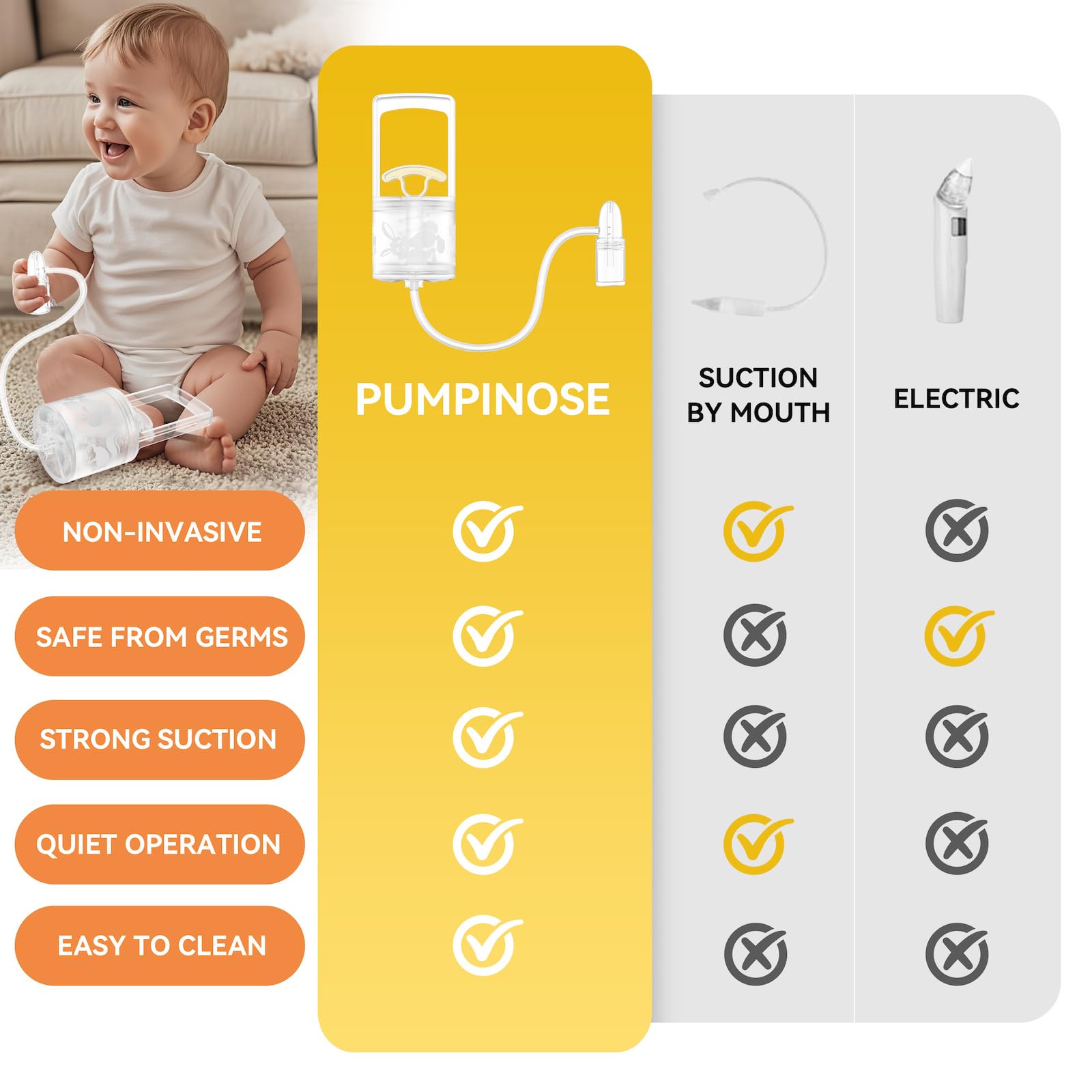 Pumpinose co-branded CHIBOJI ensures trusted baby care collaboration.