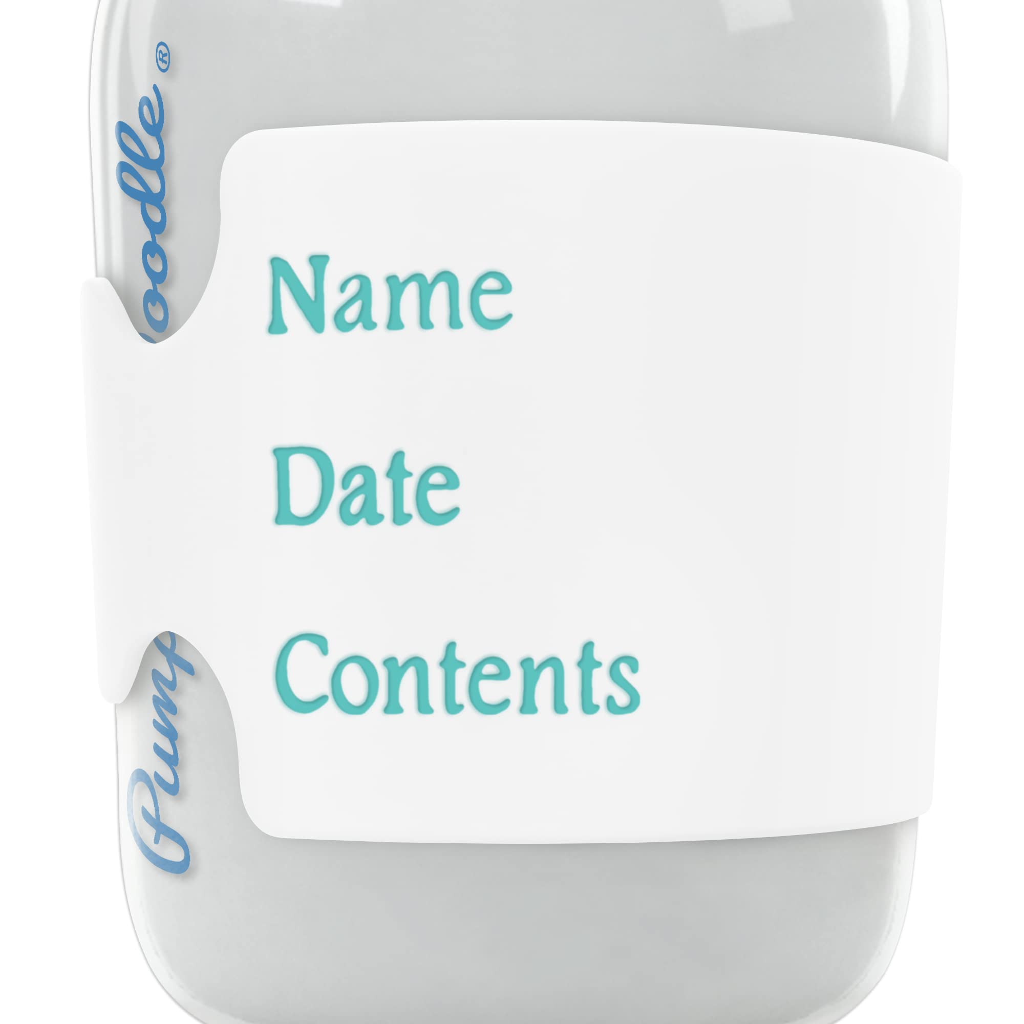 Pumpkin Doodle bottle labels include a free marker for easy labeling.