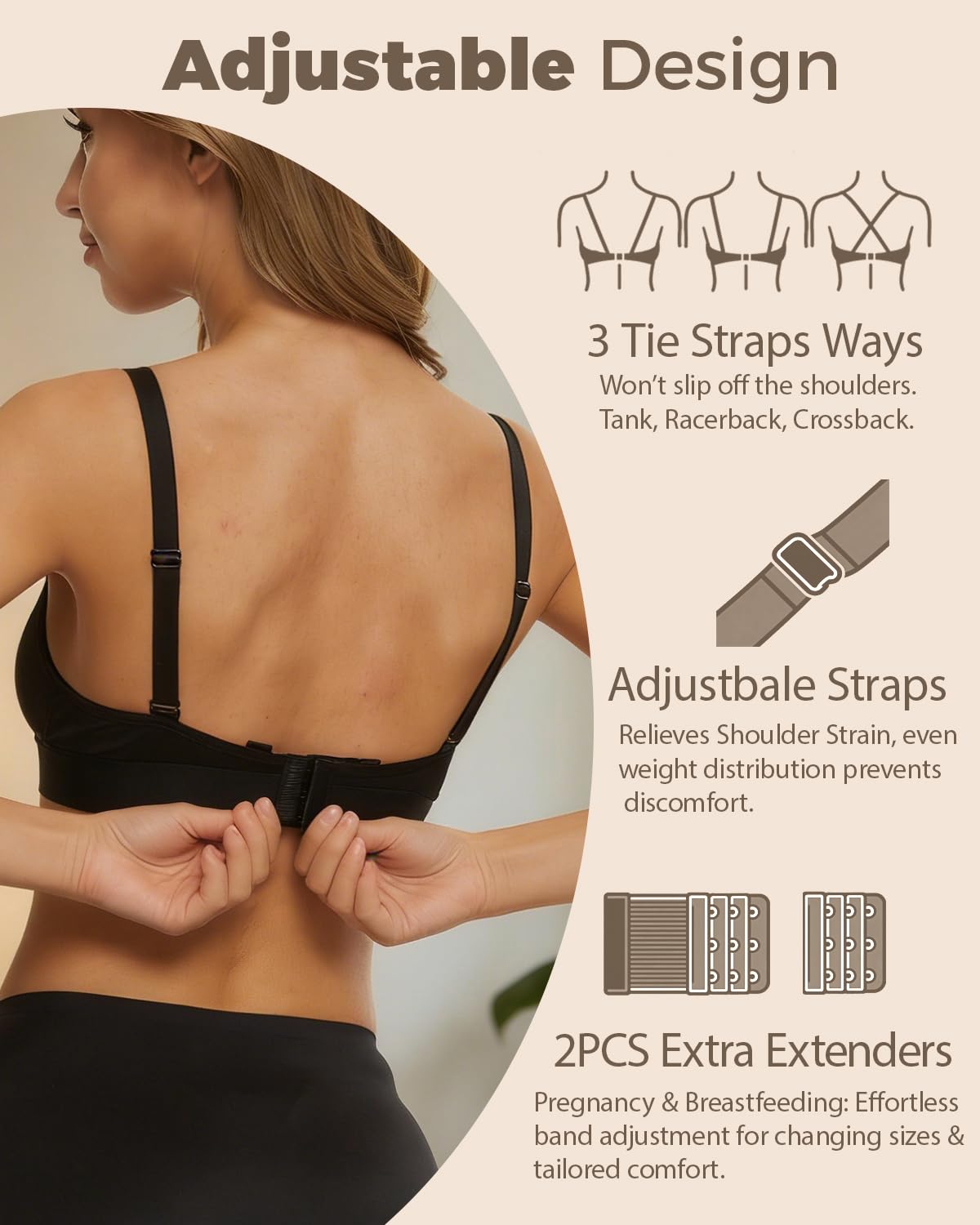 PUMPKIN PUMP adjustable-shoulder-straps provide a customizable fit.