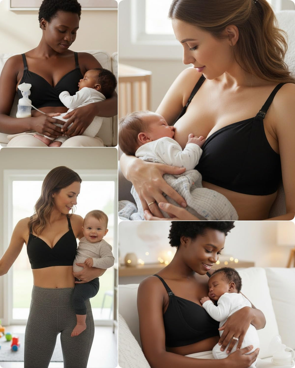 PUMPKIN PUMP machine washable nursing bra for easy care