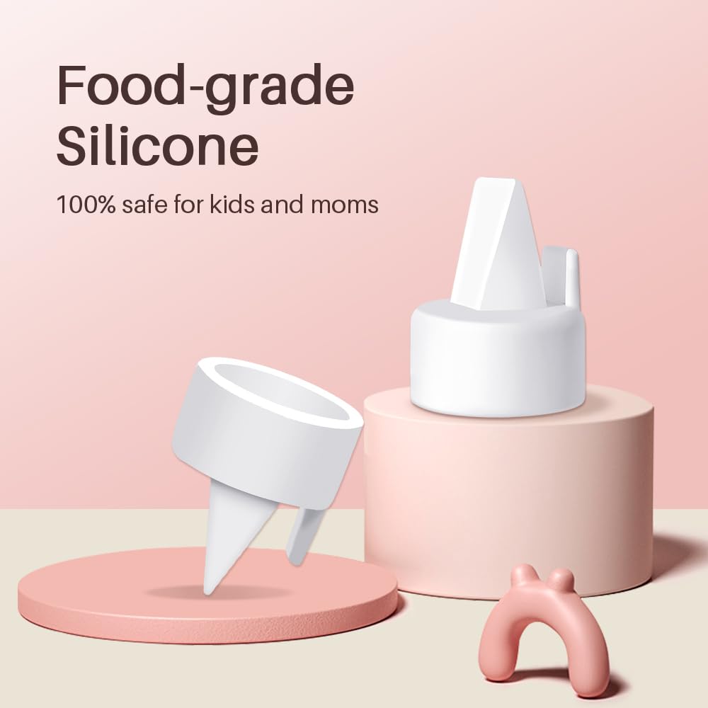 PumpMom-us BPA-free duckbill valve made from food-grade material for safe use