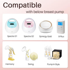 PumpMom-us duckbill valve with pull-tab for Spectra S1 quick swap