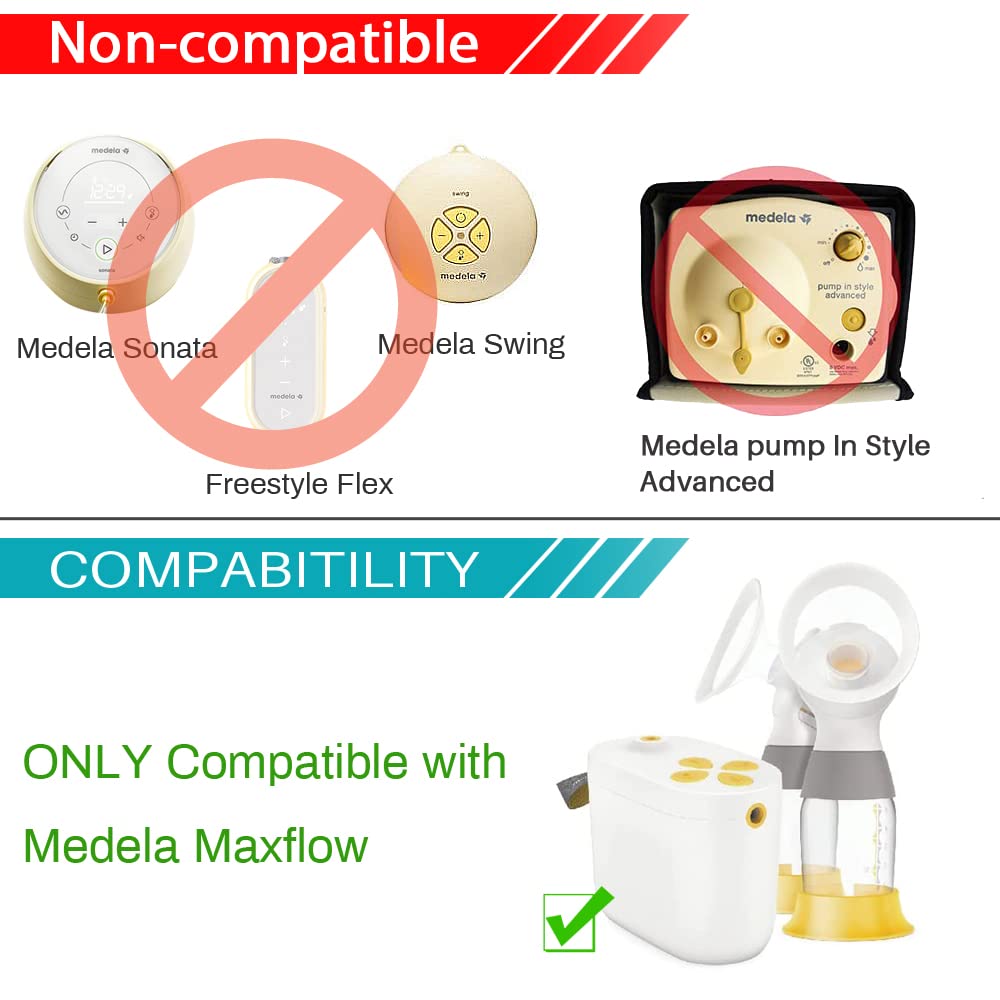 PUMPMOM-US longer 39-inch tubing for Medela, flexible setup.