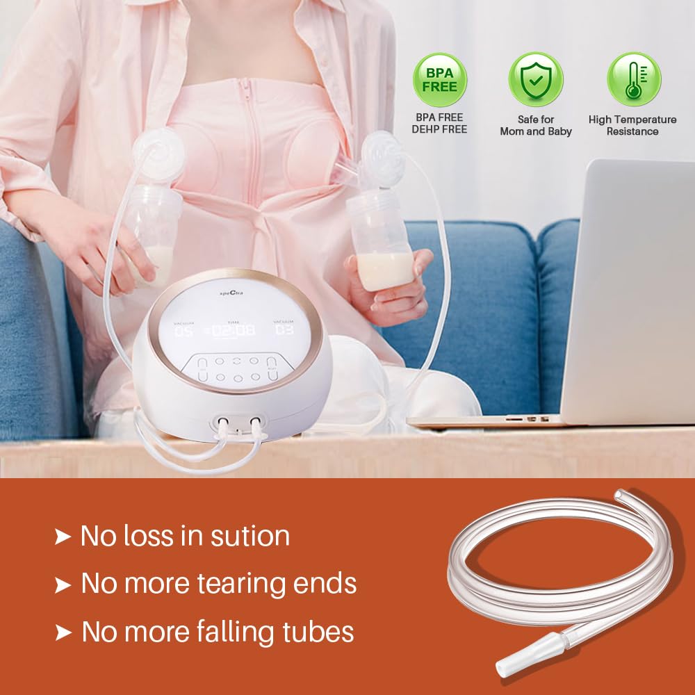 Silicone tubing compatible with Spectra Dual Compact pumps, 36 inches.