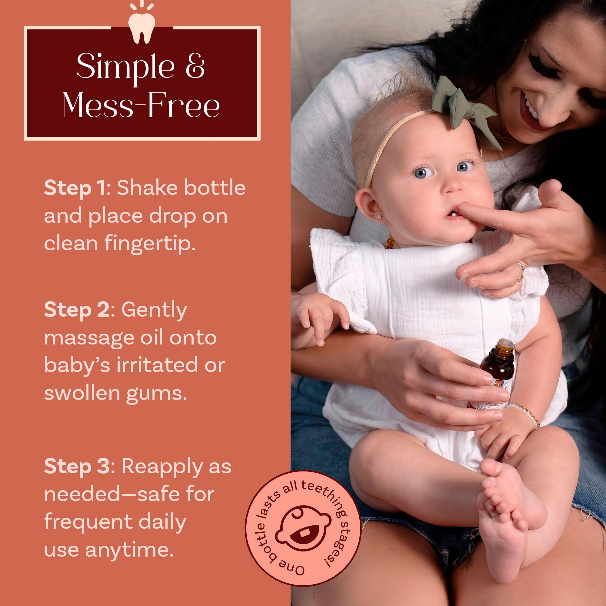 Punkin Butt teething oil daily-use drops for regular teething comfort.