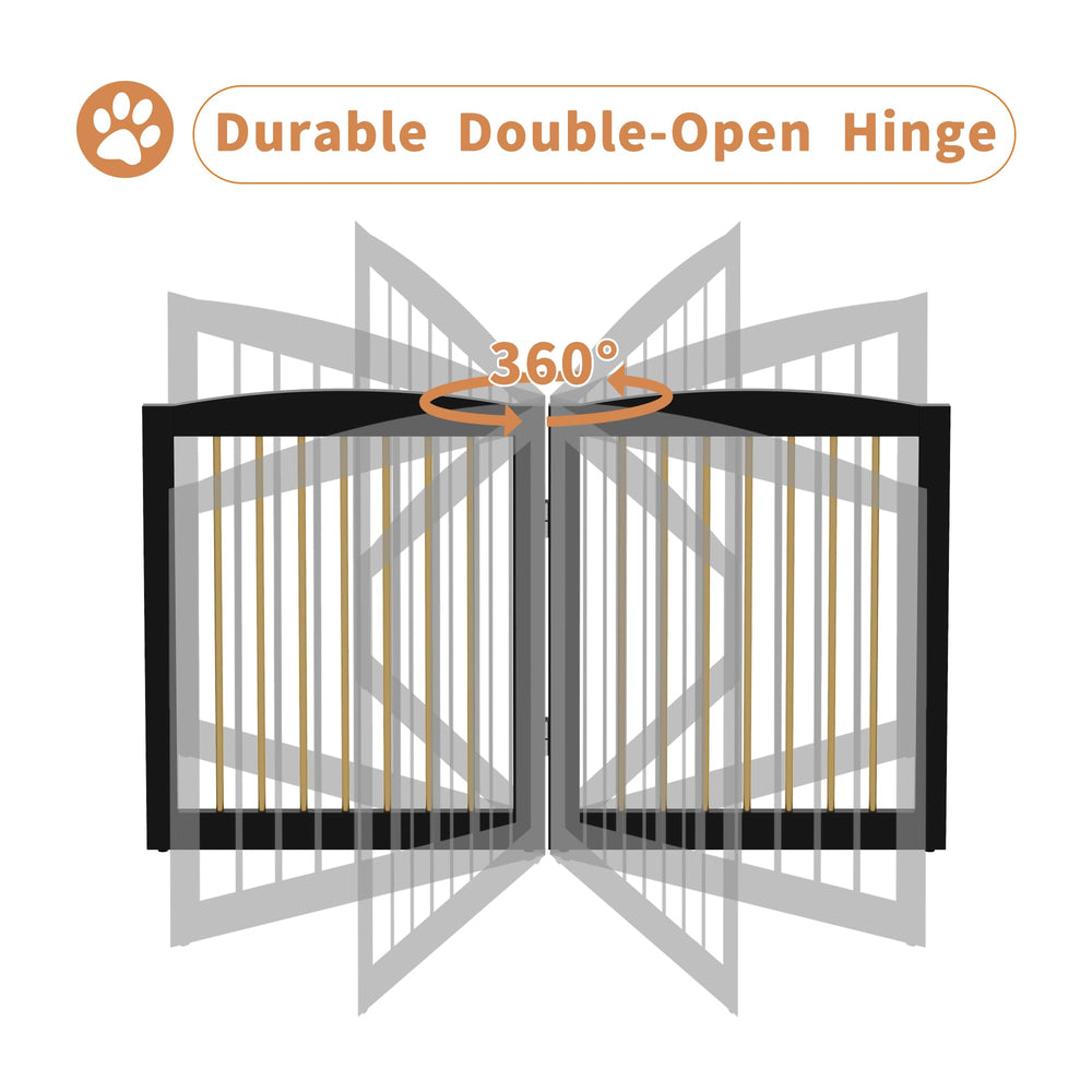 PUPETPO foldable gate ideal for stairs and doorways