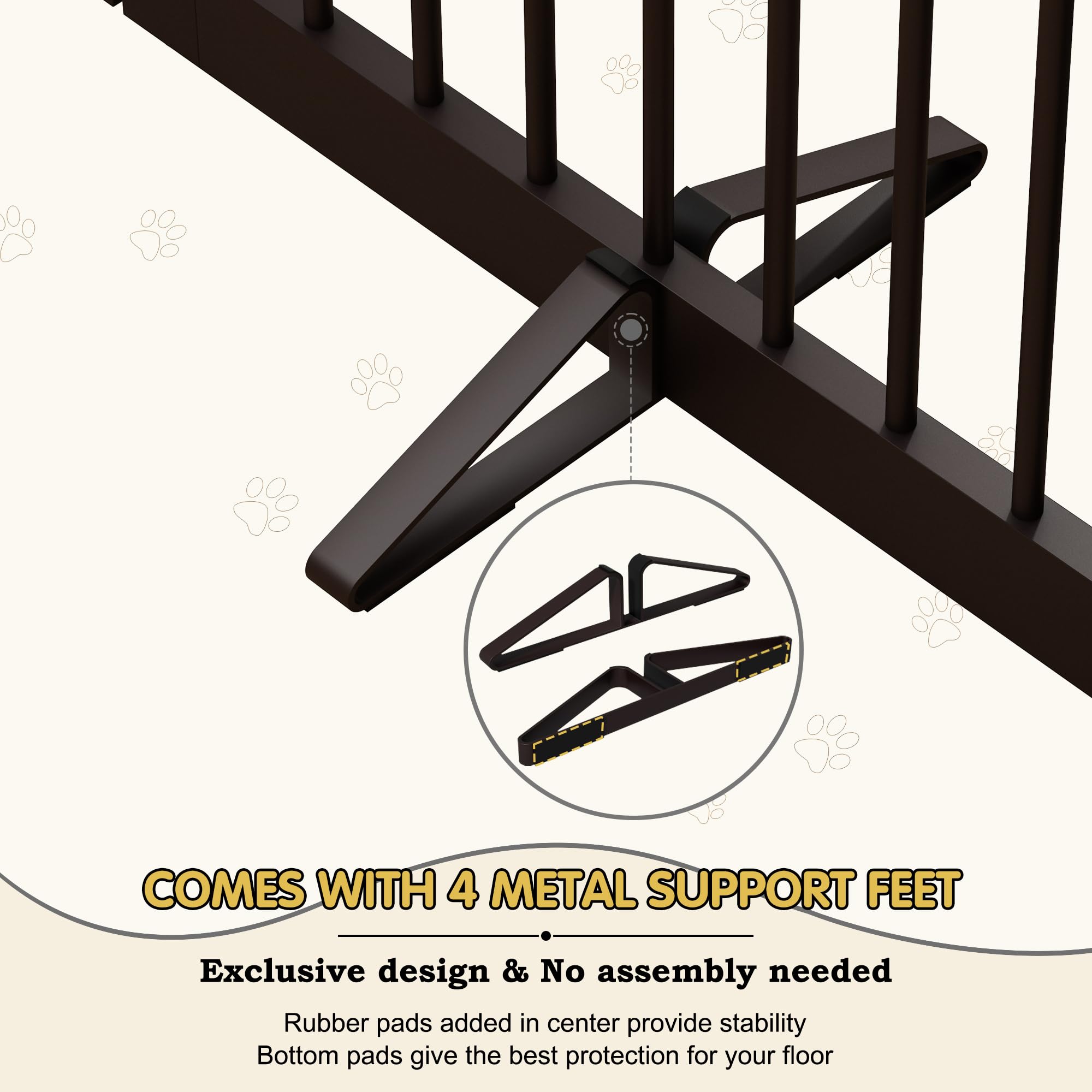 PUPETPO sturdy MDF construction supports long-term, reliable use.