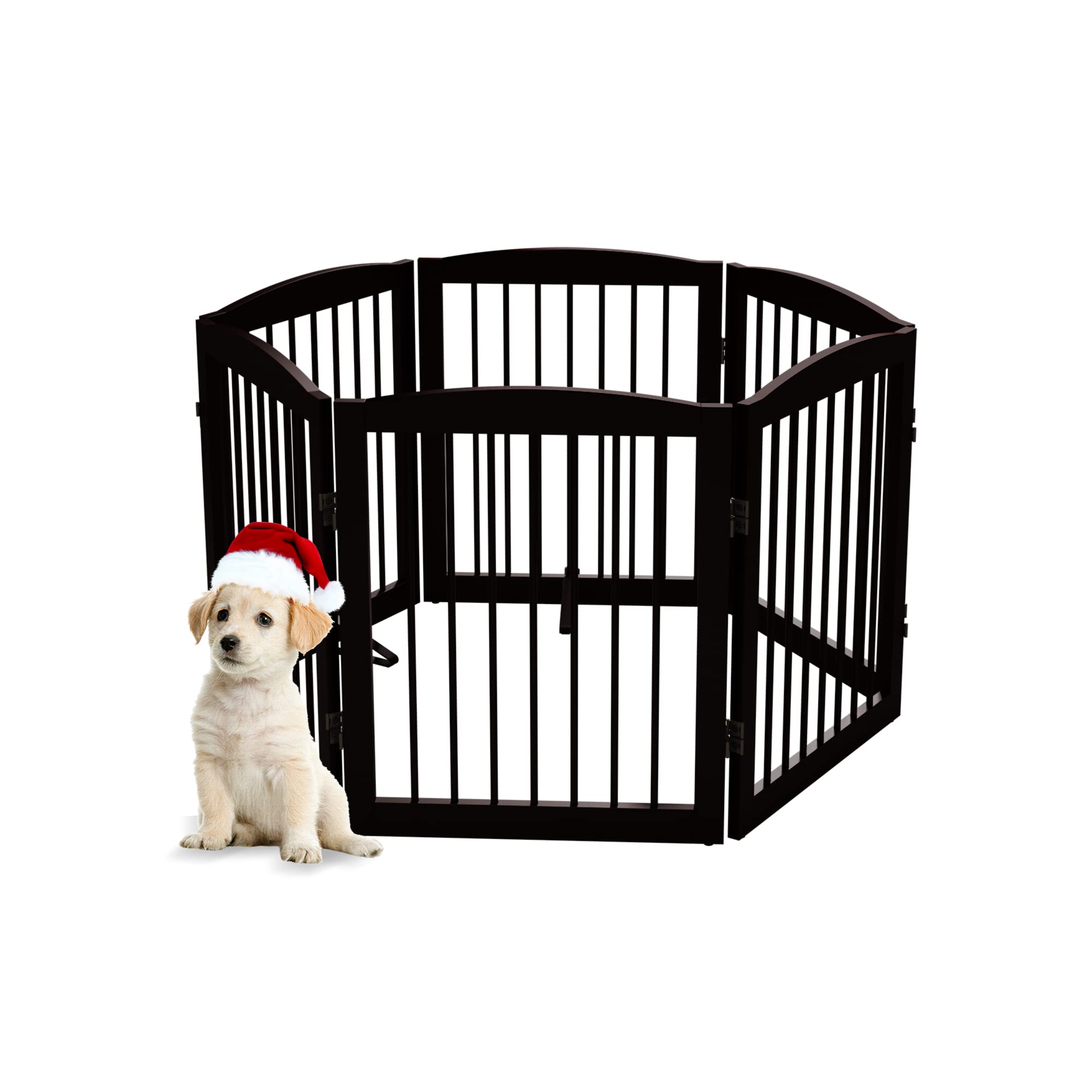 PUPPETPO room divider gate helps sections in living spaces.