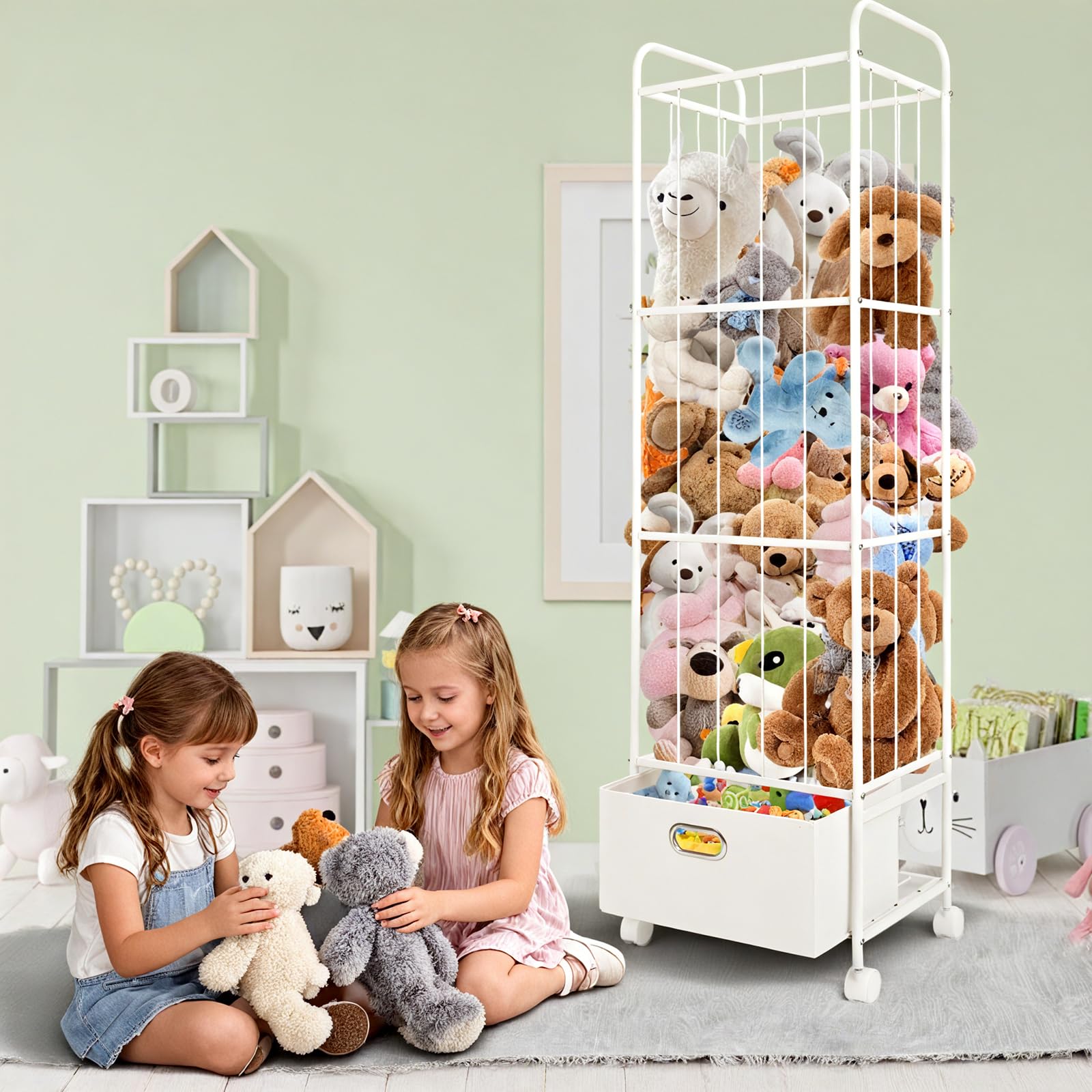 Puppiluv mini zoo display makes a charming storage gift.