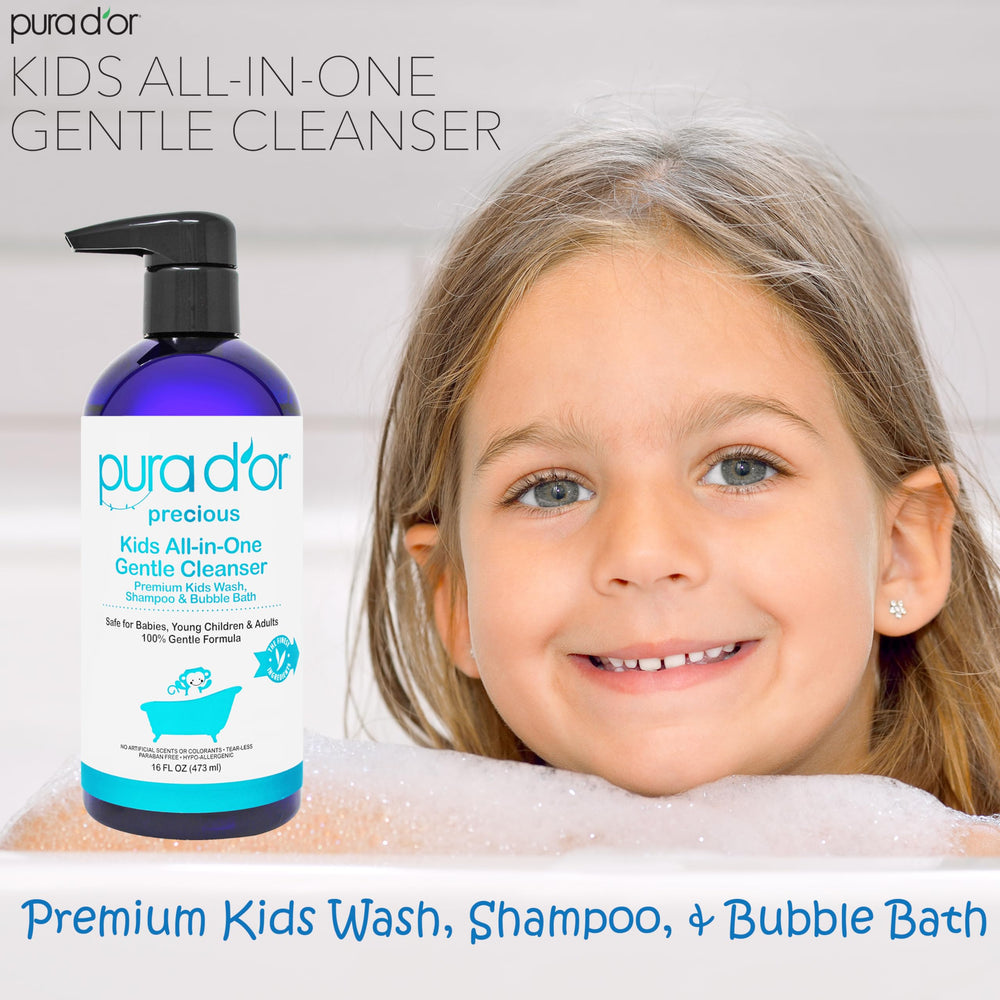Packaging highlights dye-free, parabens-free, and sulfate-free formula.