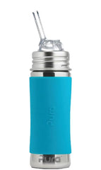 Pura Kiki Aqua bottle front view for safe, versatile kid hydration.