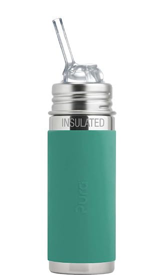 Pura Kiki 9oz stainless steel bottle ready for durable, on-the-go hydration.