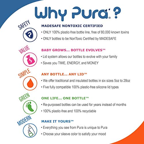 Pura Kiki sleeve BPA-free and MadeSafe certified silicone.