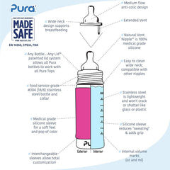 Pura Kiki silicone travel cover seals the nipple during travel.