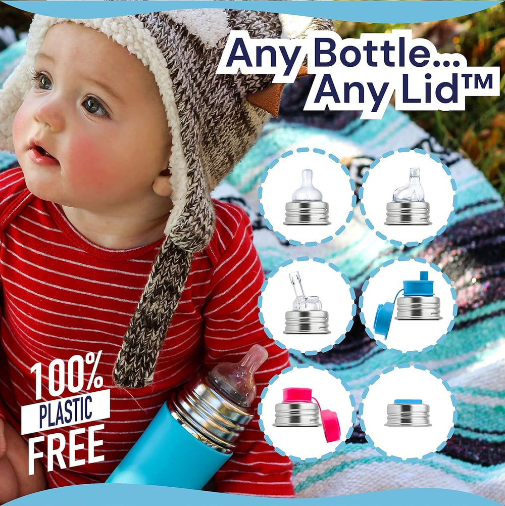 Pura Kiki bright moss sleeve adds cheerful, protective bottle cover.