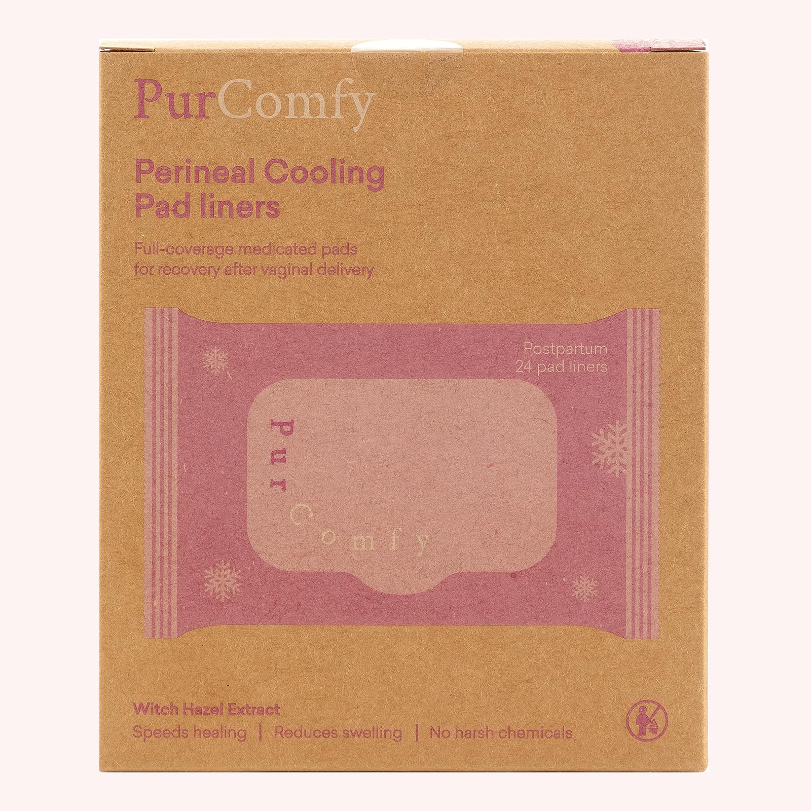 PurComfy 24-count packaging highlights value and convenient supply
